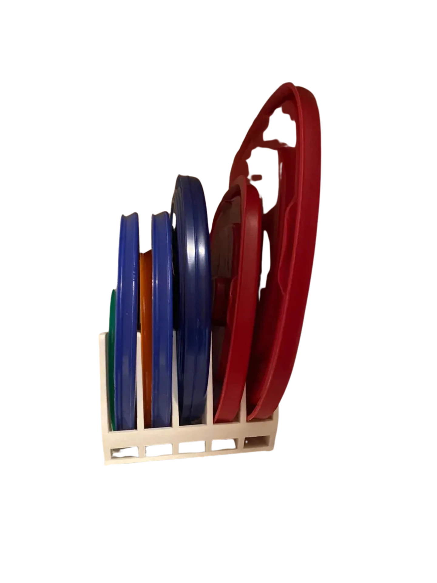 Tupperware Lid Holder Remixed