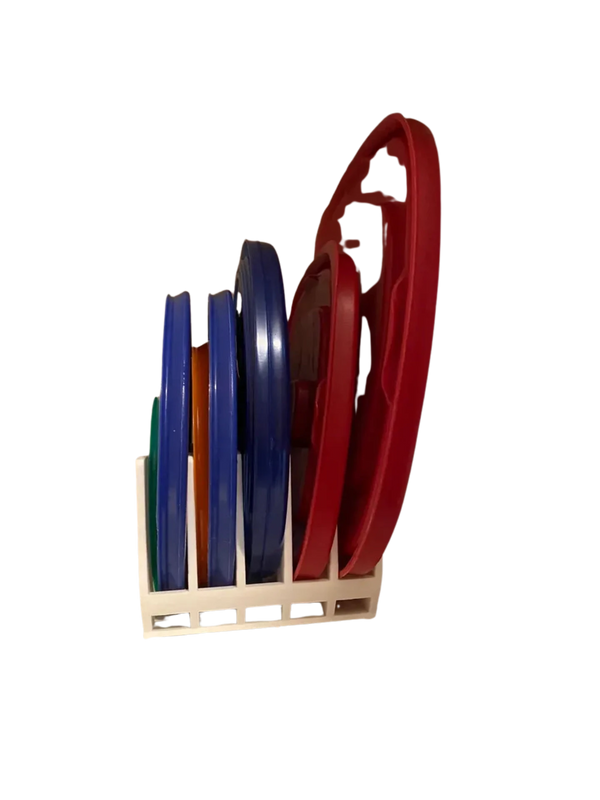 Tupperware Lid Holder Remixed