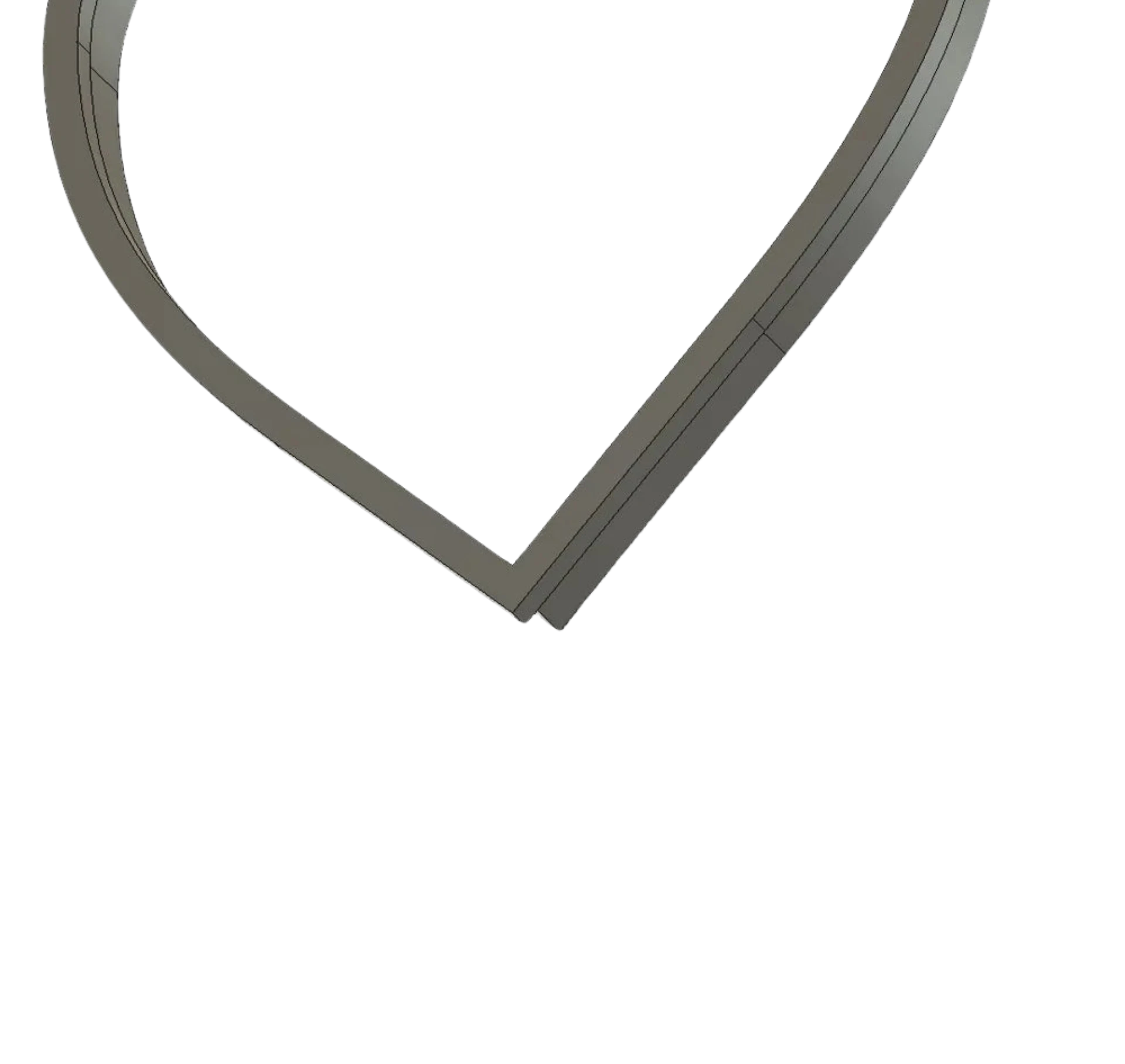 Heart cookie cutter