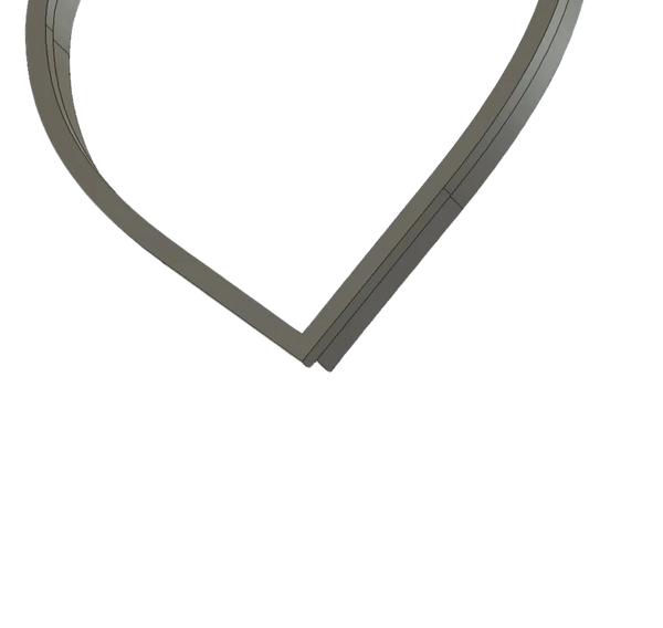 Heart cookie cutter