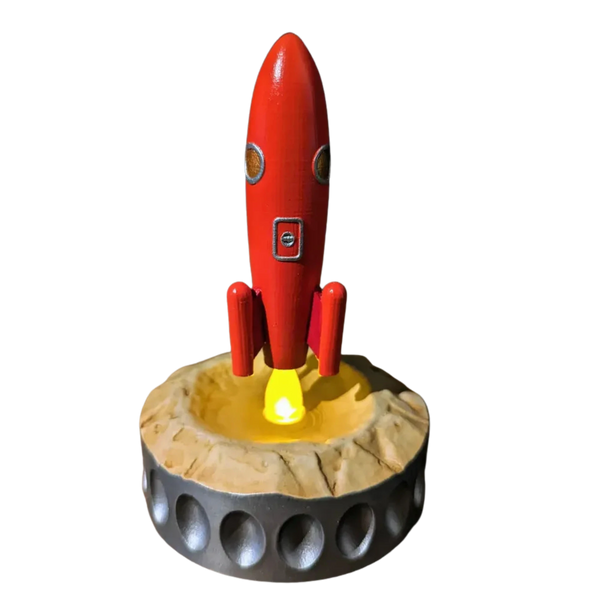 Blast Off! The electric tea light rocket Shared