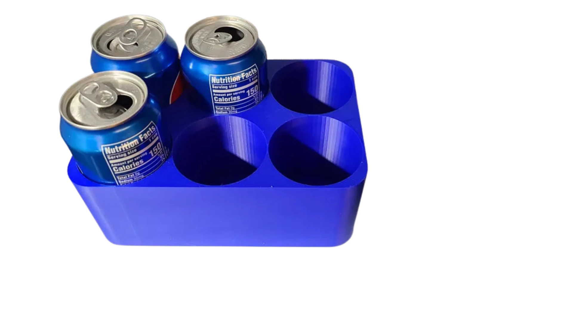 Minimal 6 pack can holder