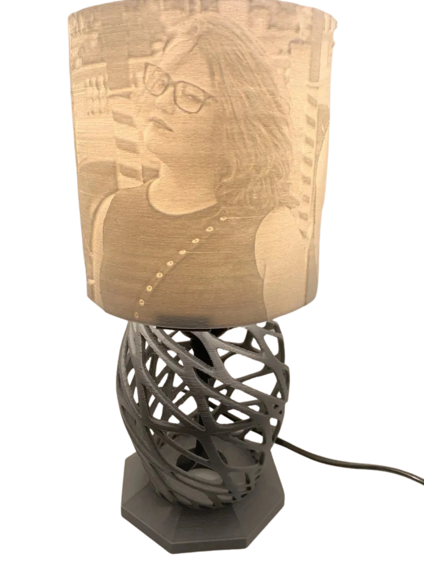 Lithophane Art lamp