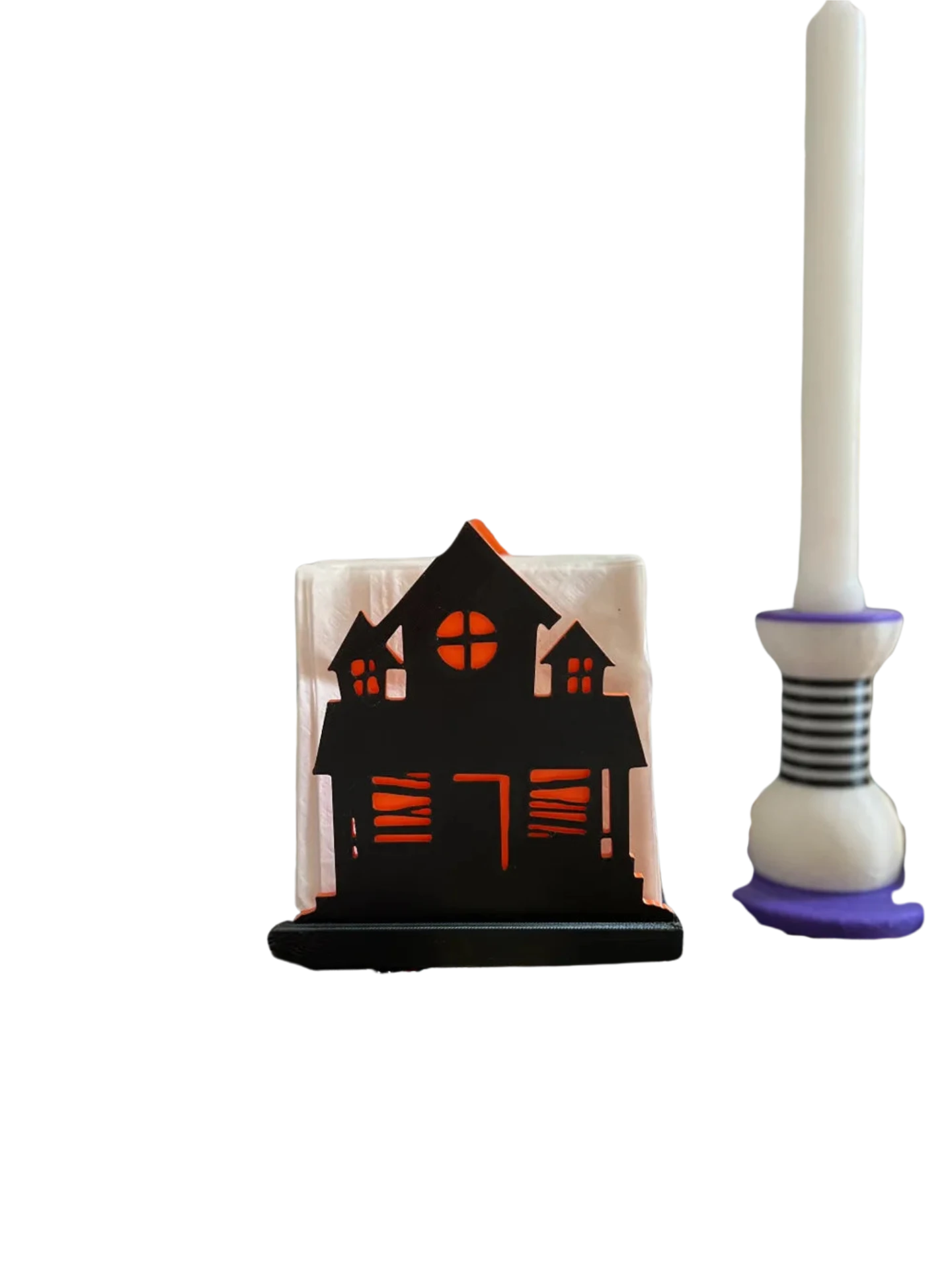 Haunted House Napkin Holder for Halloween