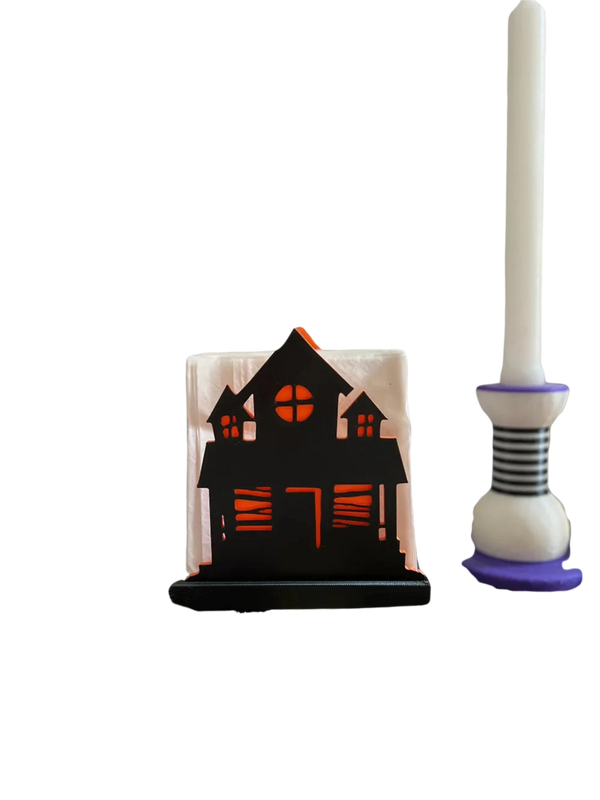 Haunted House Napkin Holder for Halloween