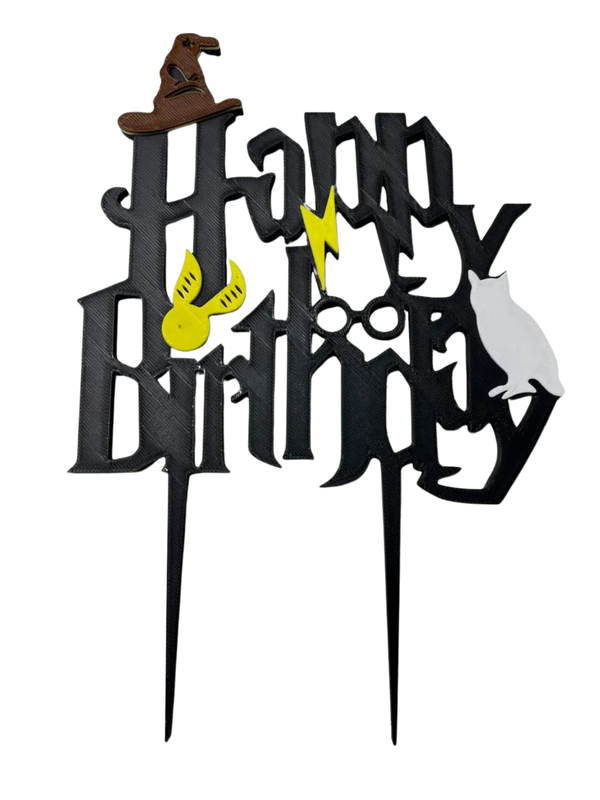 Harry Potter cake topper