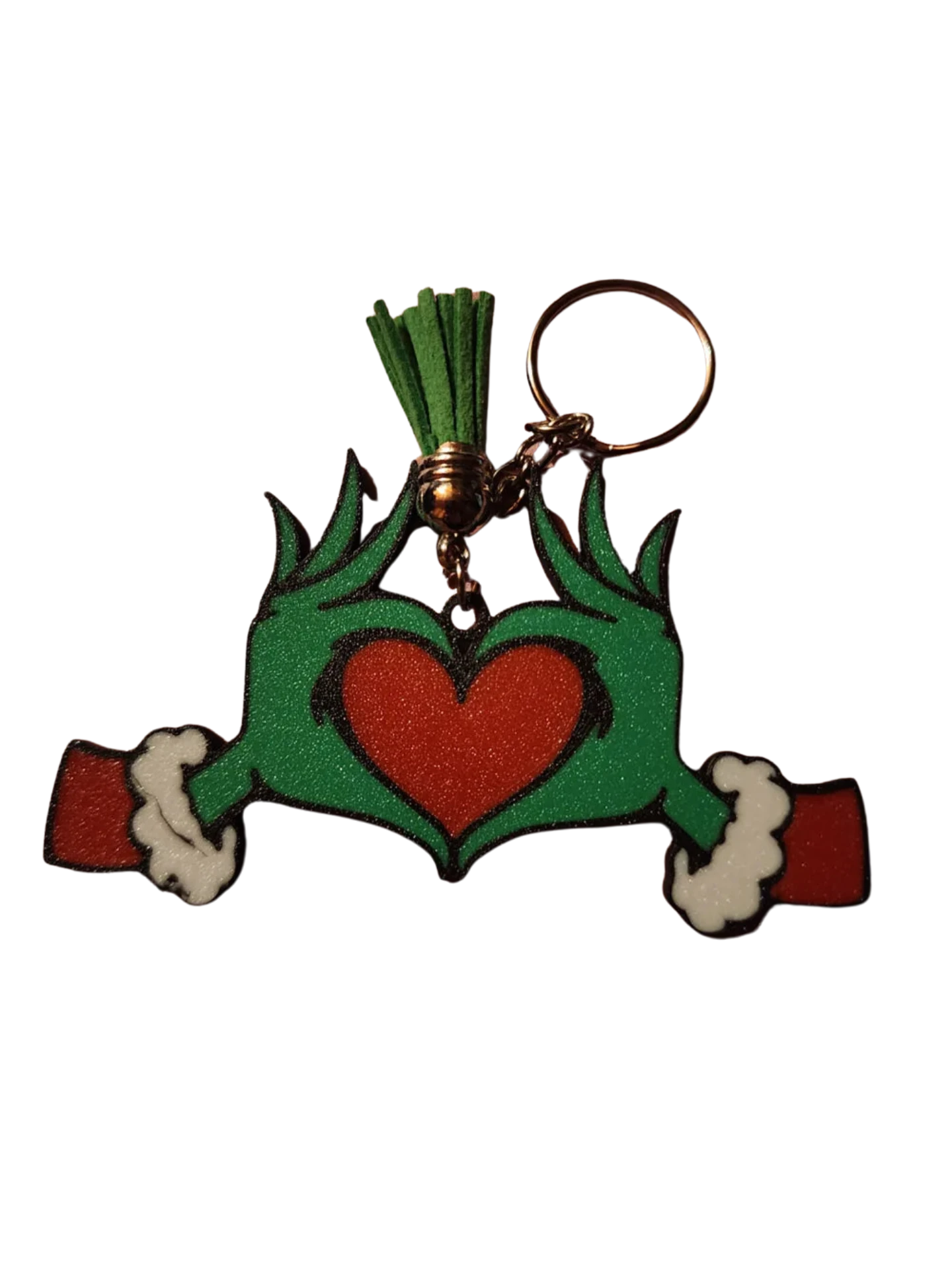 Grinch Ornament or Keychain
