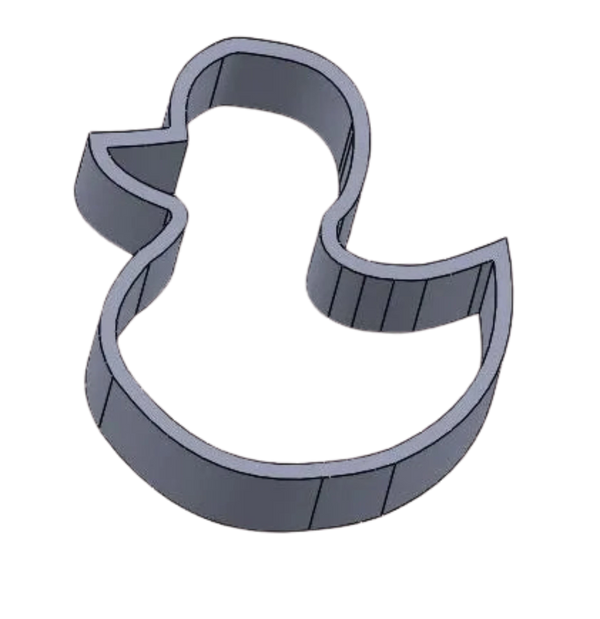 Duck cookie cutter