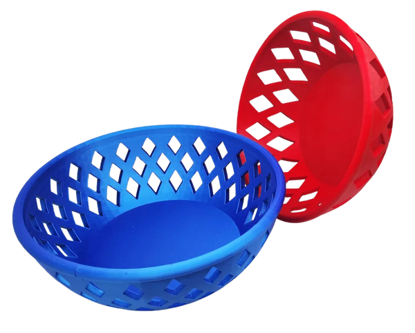 Wide Diamond Lattice Bowls - No Supports