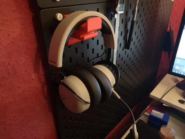 Ikea Skadis Headphone/Headset Holder/Mount Remixed