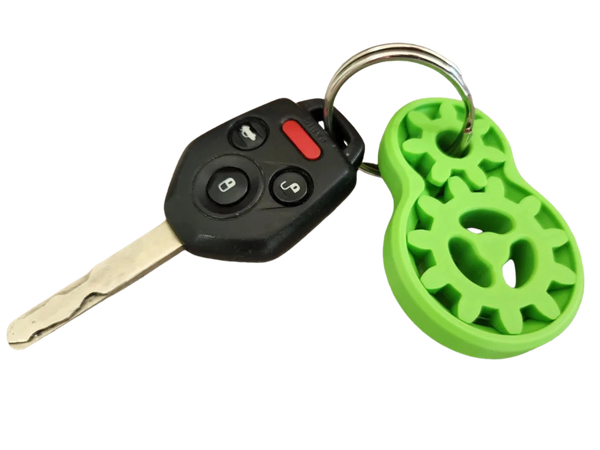 Gear Fidget Keychain Tag Remixed