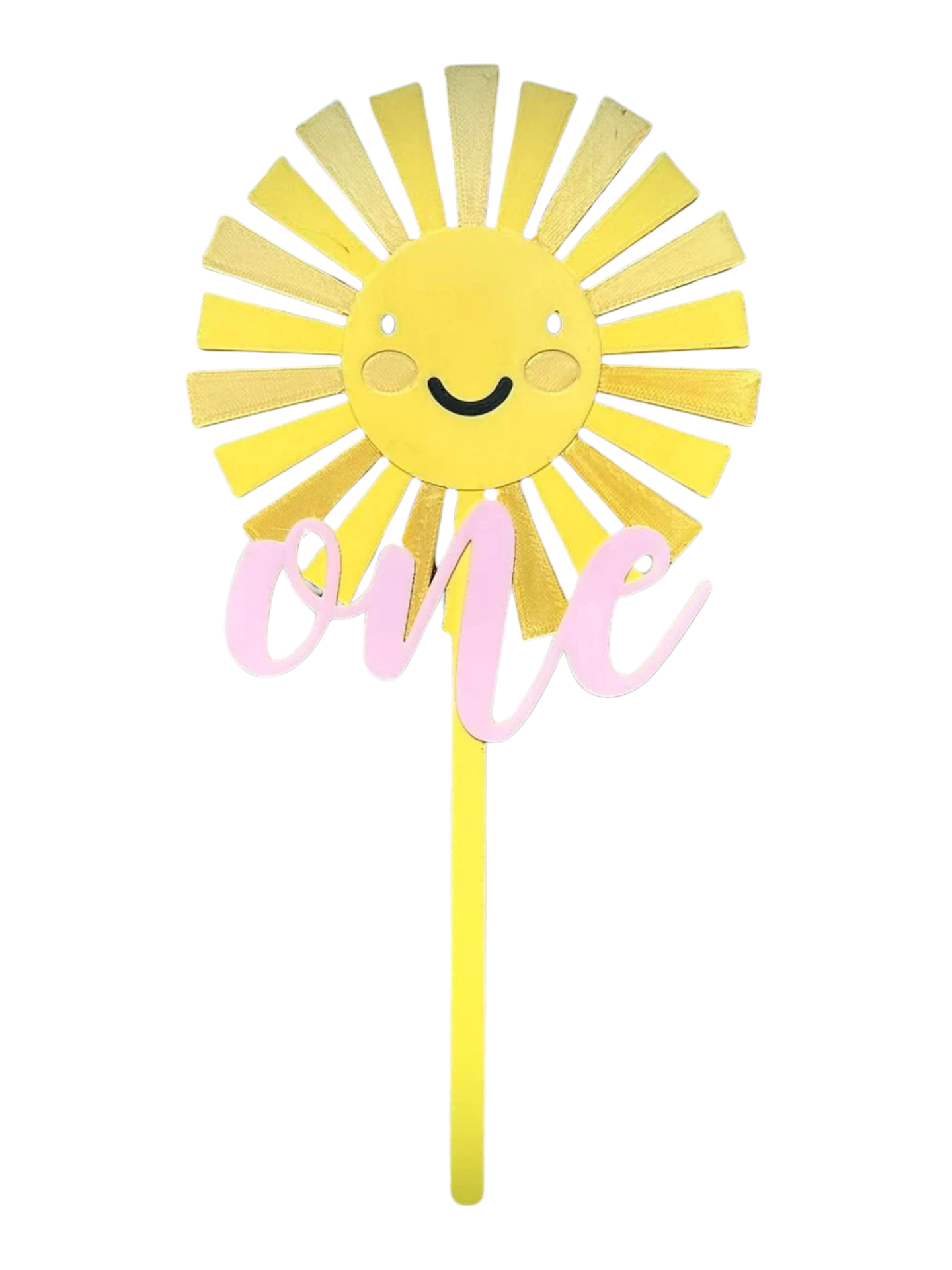 One Smash Cake Topper