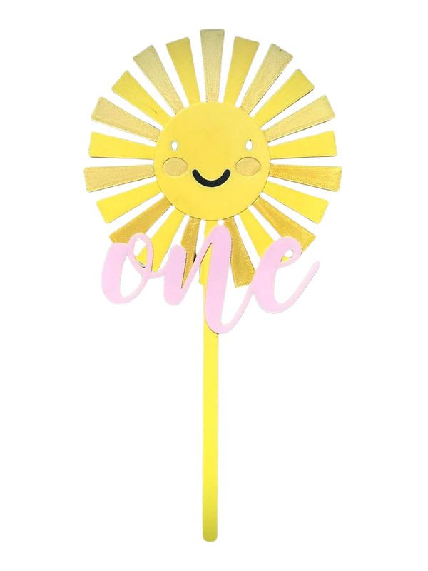 One Smash Cake Topper