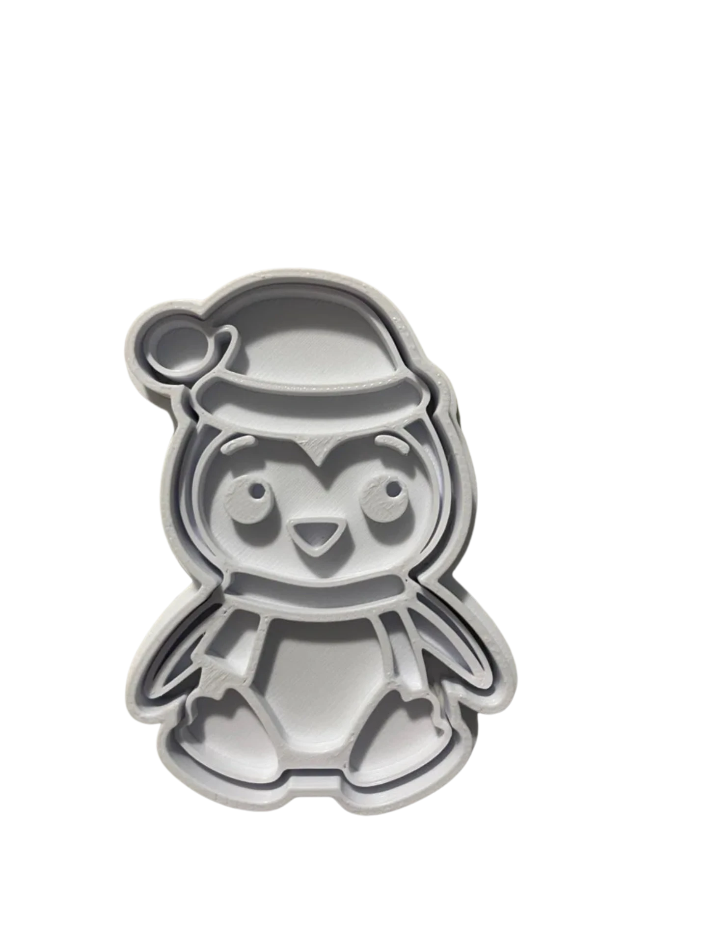 Christmas Penguin cookie cutter and stamp