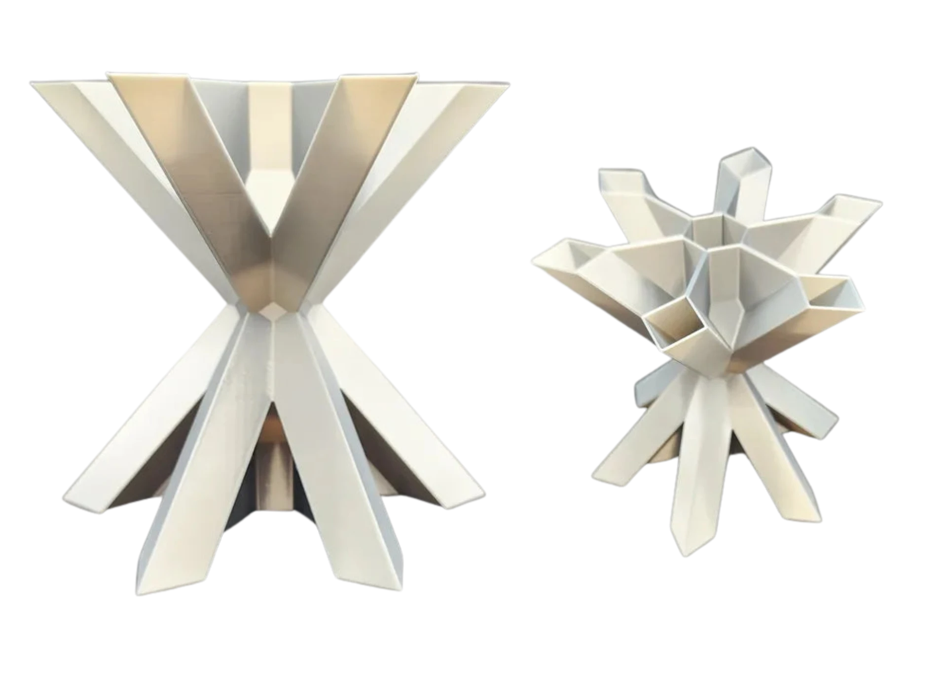 ❆ Snowflake Spiral Vase ❆