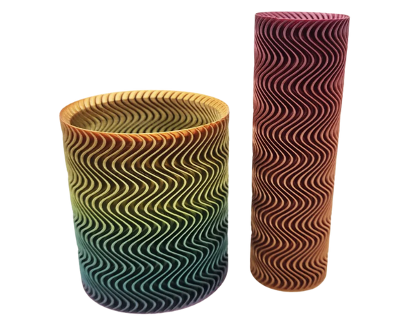 ⌇⌇⌇ Mesmerizing Vase Set - Wavy
