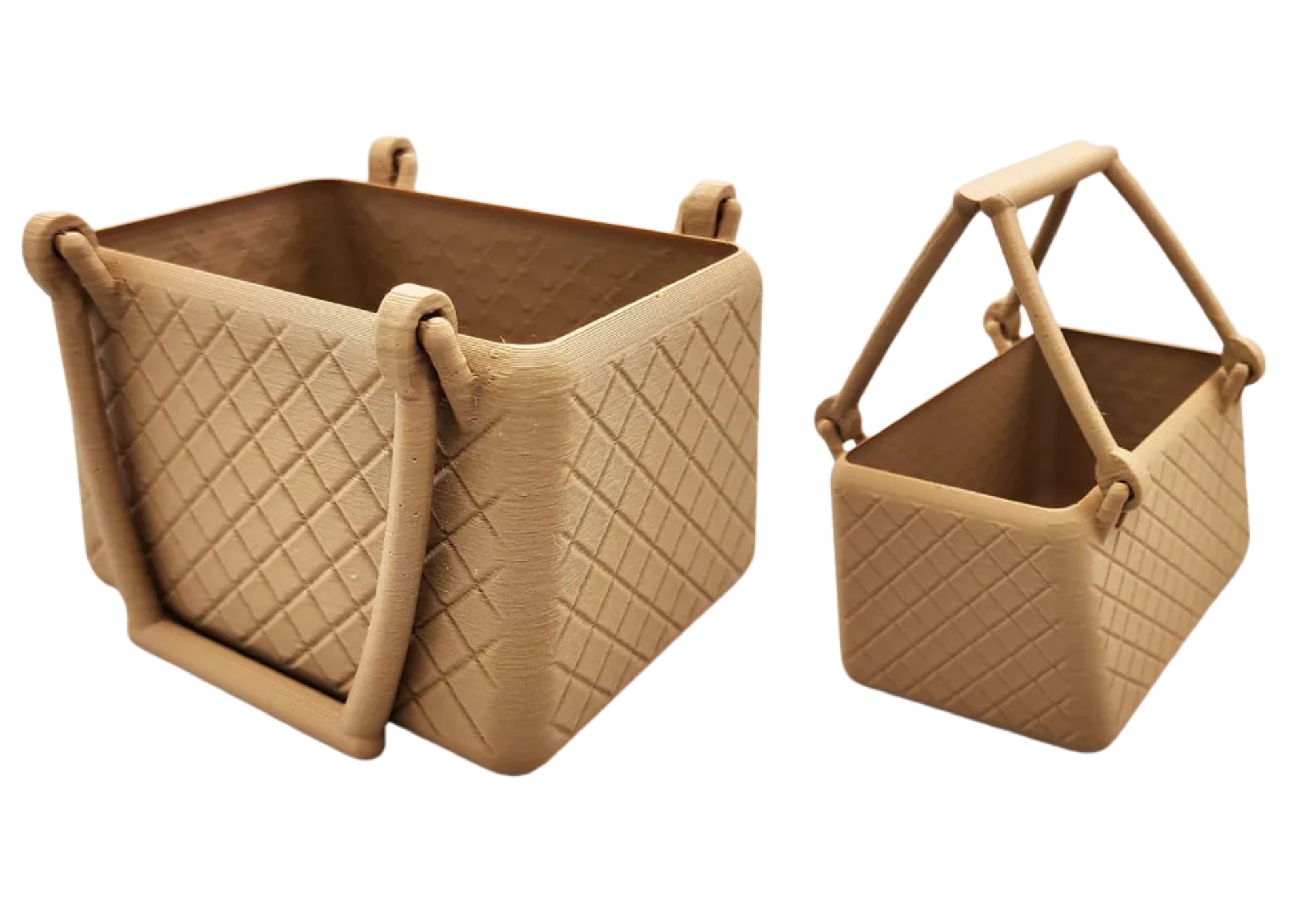 Print in Place Basket w/Handles