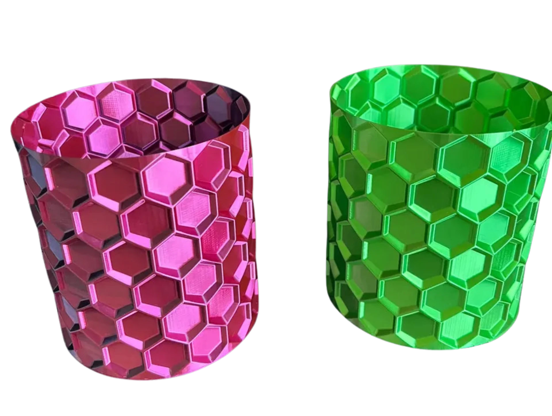 ⬡ Honeycomb Spiral Vases