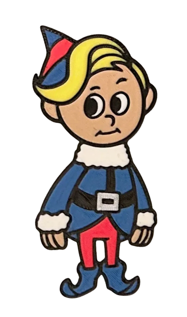 Multicolor Hermey the Elf Magnet