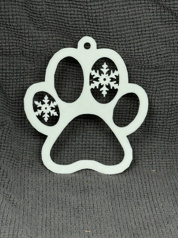Paw Christmas Ornament