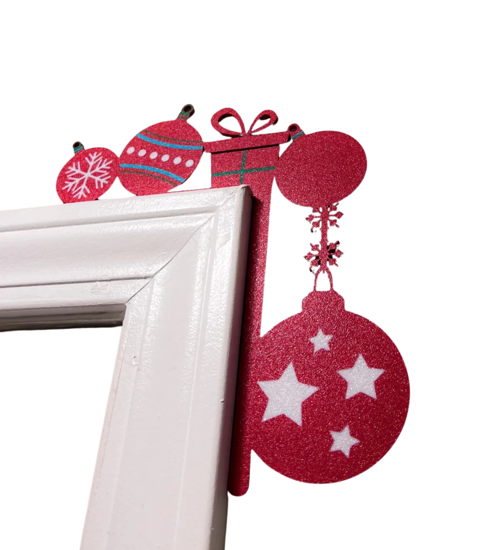 Christmas Ornament Door Corner