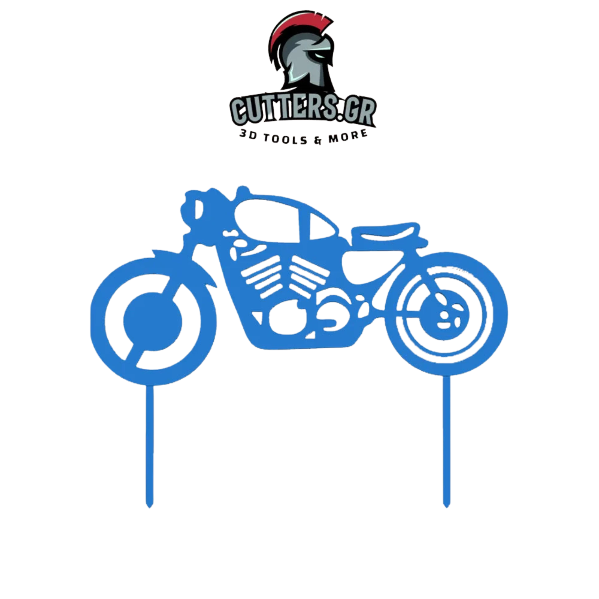 Cake Topper - Motorcycle
