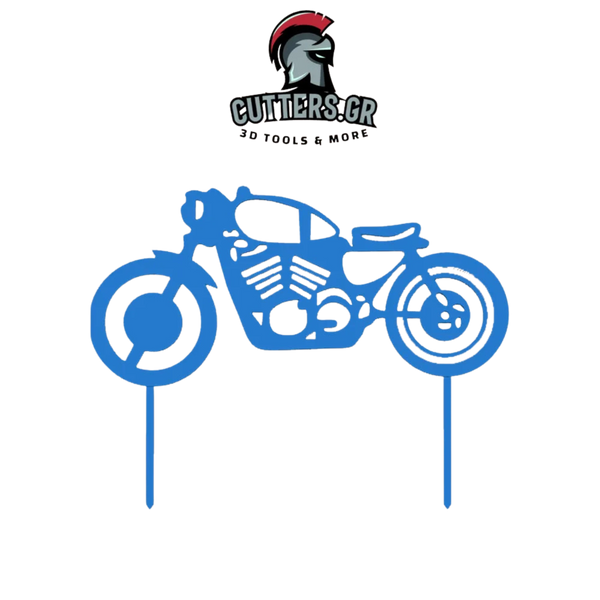 Cake Topper - Motorcycle