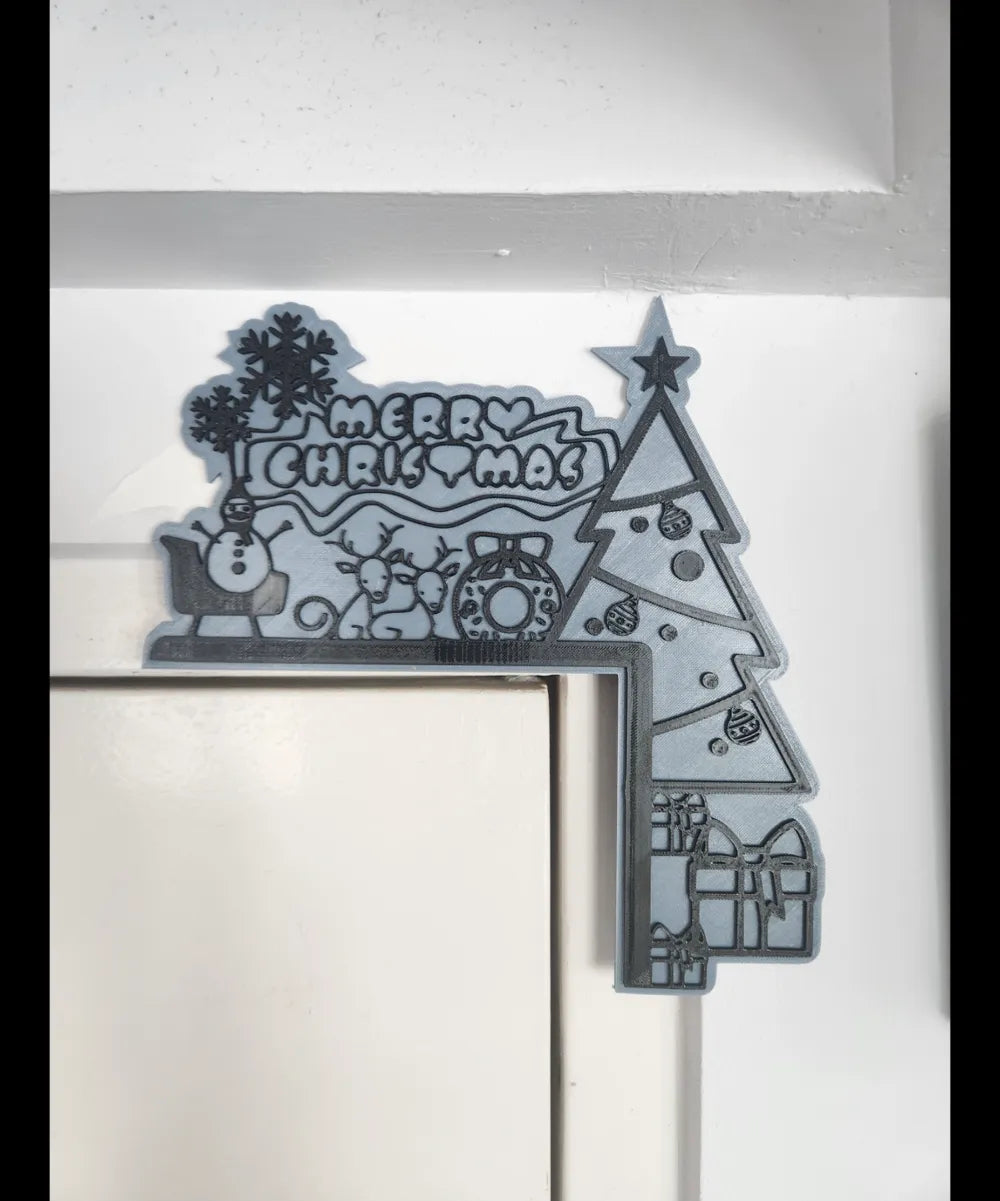 Christmas Door Corner