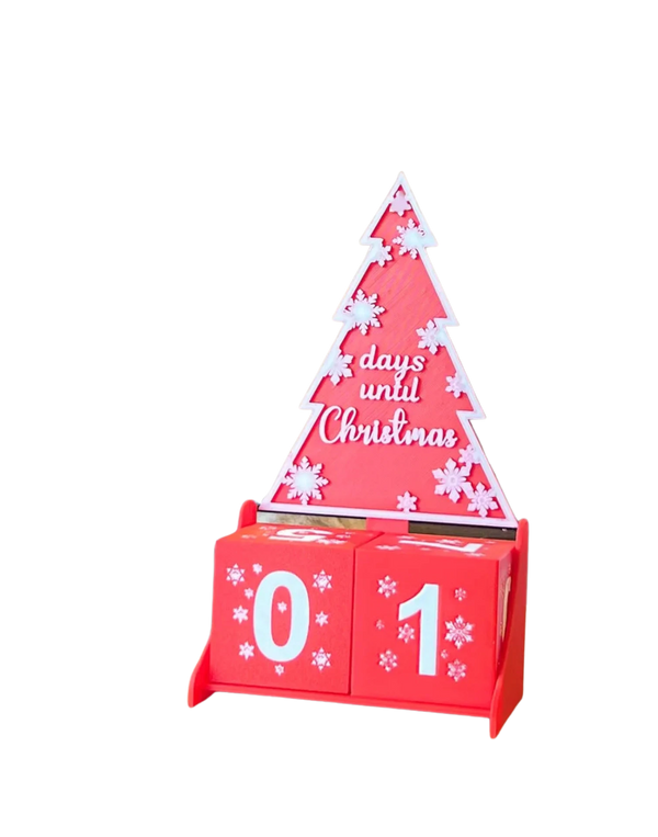Days Until Christmas Countdown Decoration