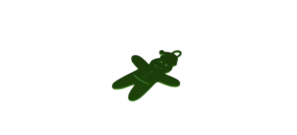 Gingerbread Man Christmas Tree Decoration