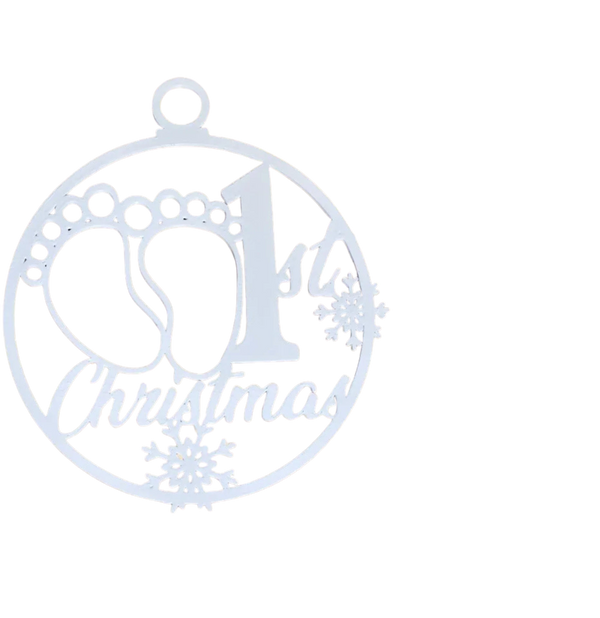 Baby's First Christmas Ornament