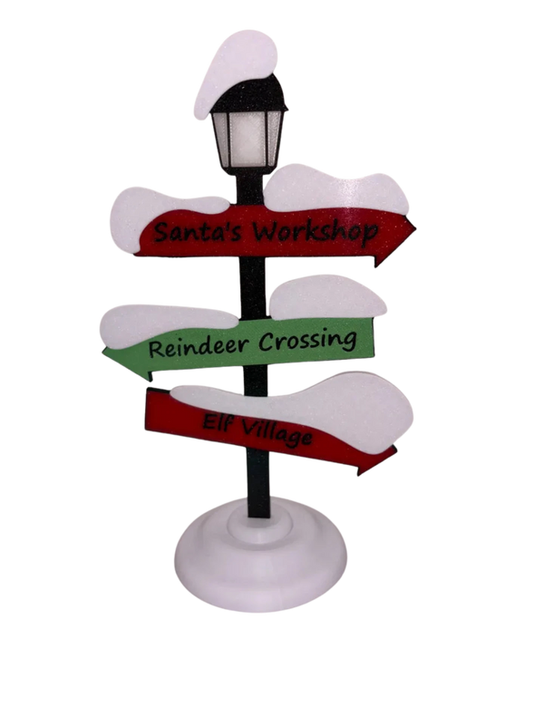 Christmas sign - Santa's Workshop