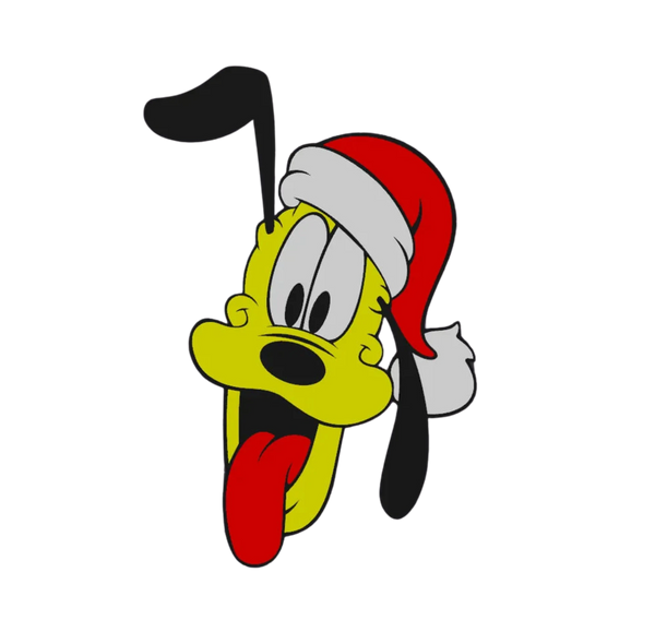 Pluto Christmas Wall Art