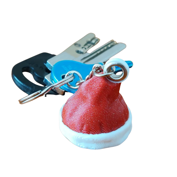 Santa Hat Keychain AMS