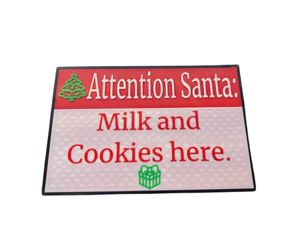 Attention Santa Sign