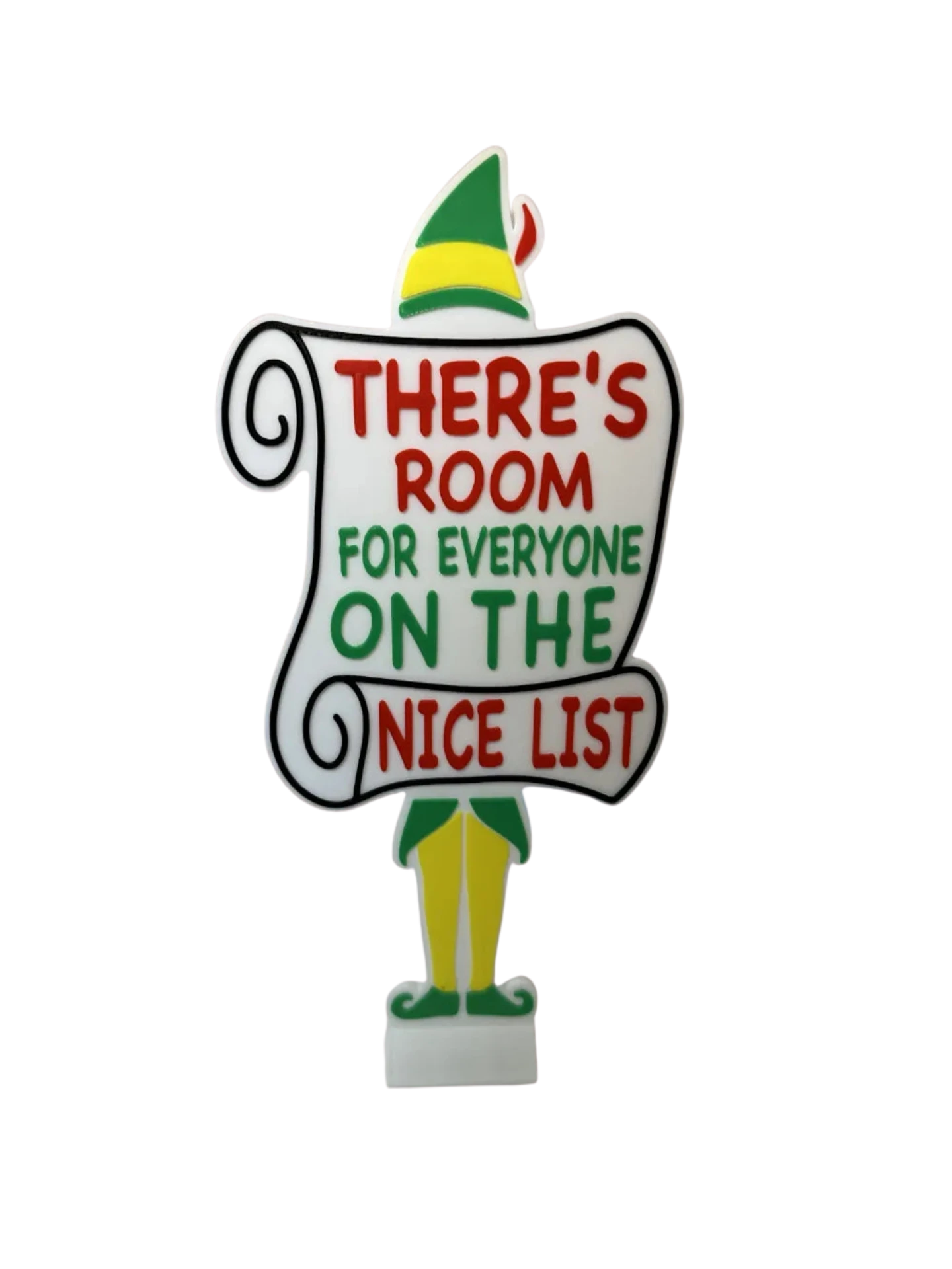 There's Room for Everyone on the Nice List Decoration