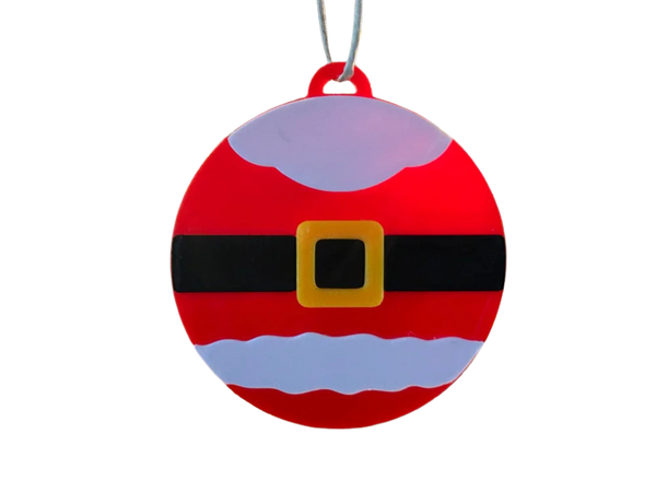Santa Christmas Ornament