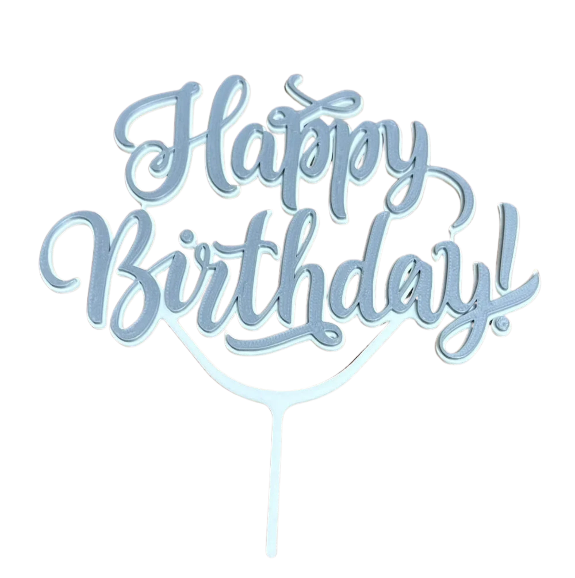 Happy Birthday Cake topper Remixed