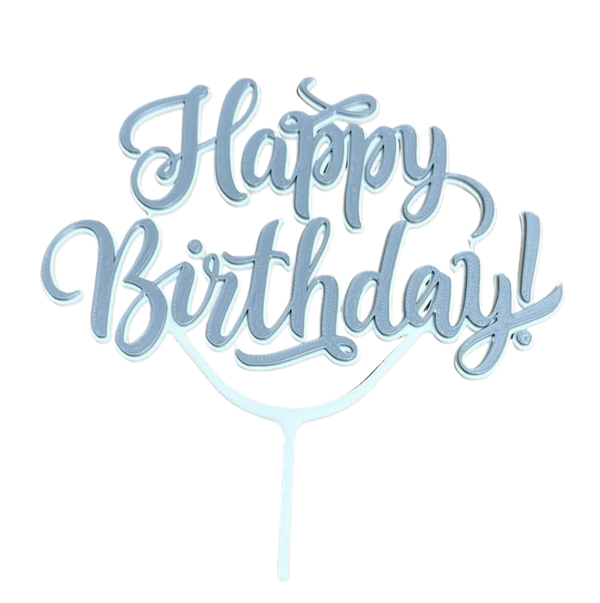 Happy Birthday Cake topper Remixed
