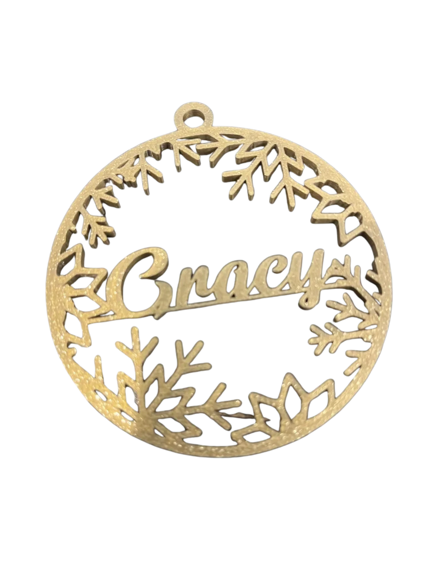 GRACY  CHRISTMAS TAG