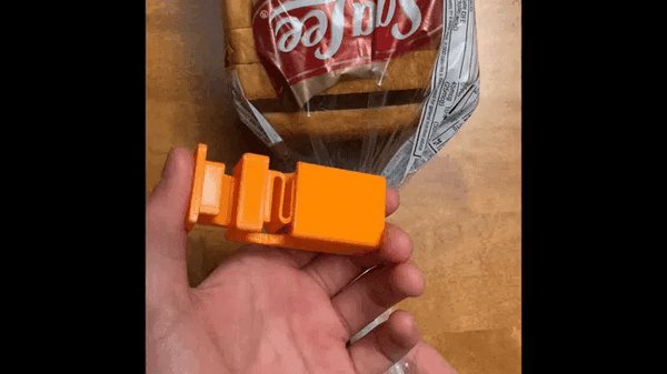 Print in Place (PIP) Bag Clip Remixed