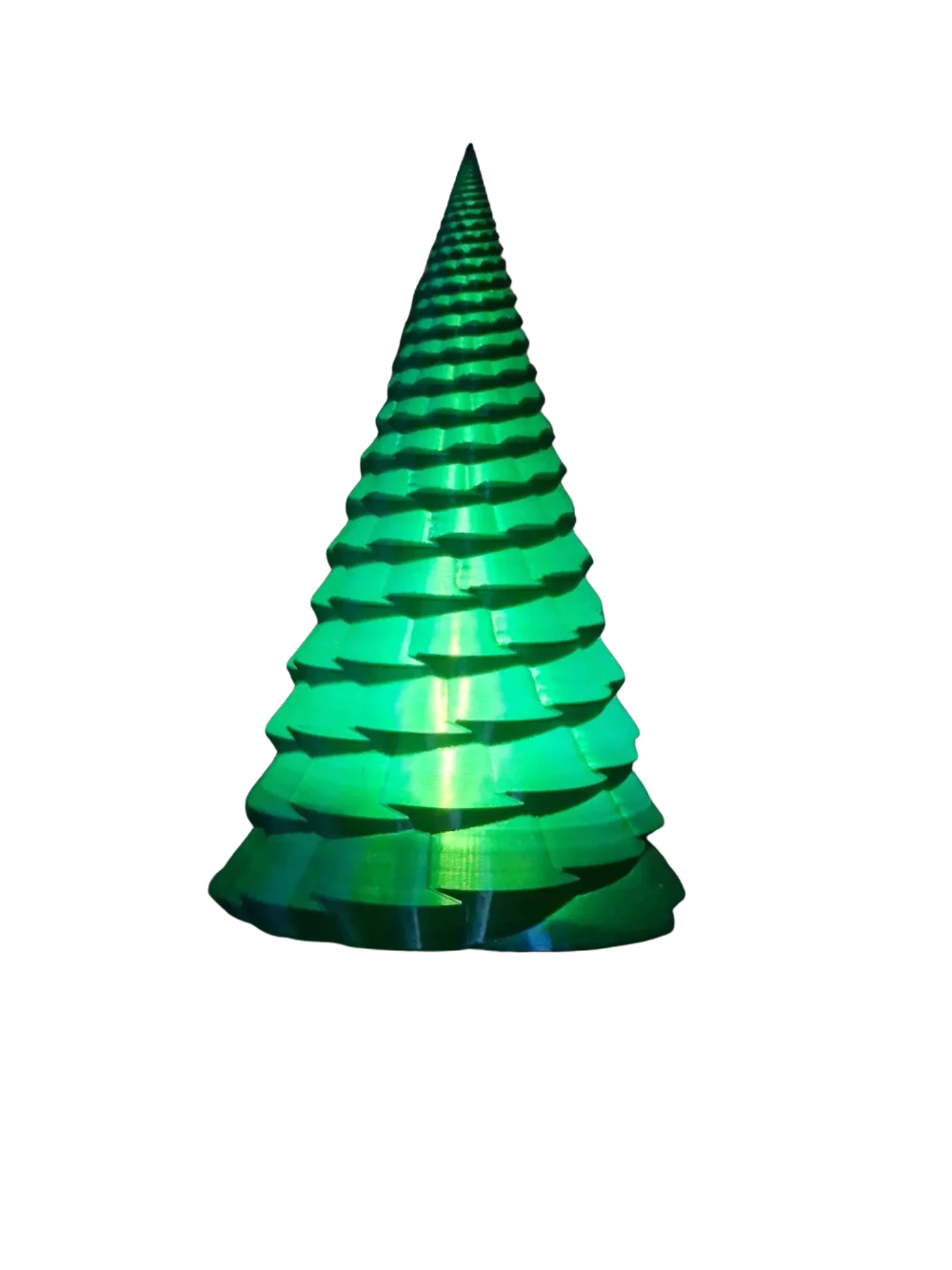 Fibonacci Christmas Tree for LED Lamp 001 or Tea Light Remixed