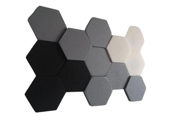Hexagon Wall Art - Low Filament Usage