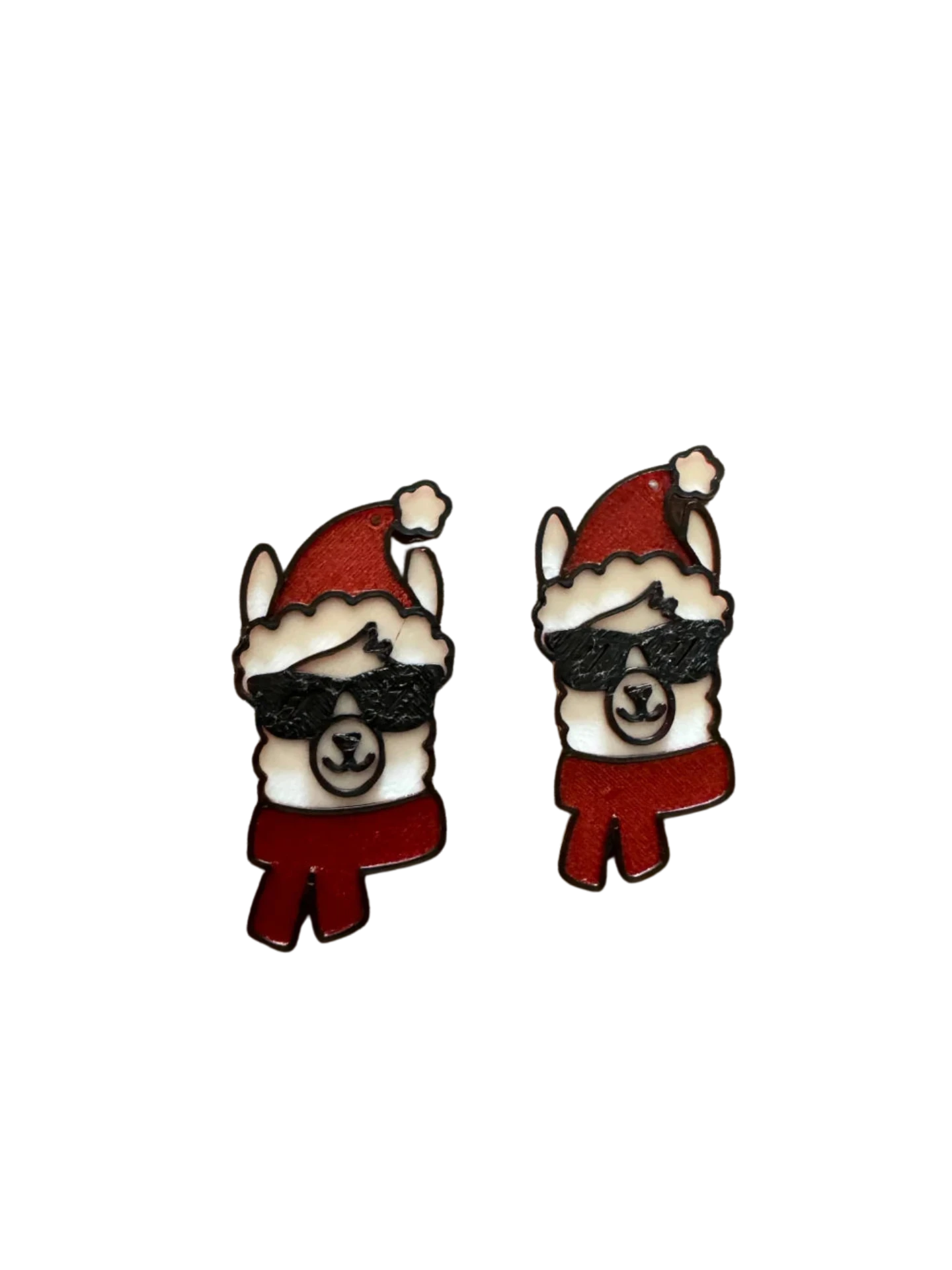 Christmas Llama Earrings