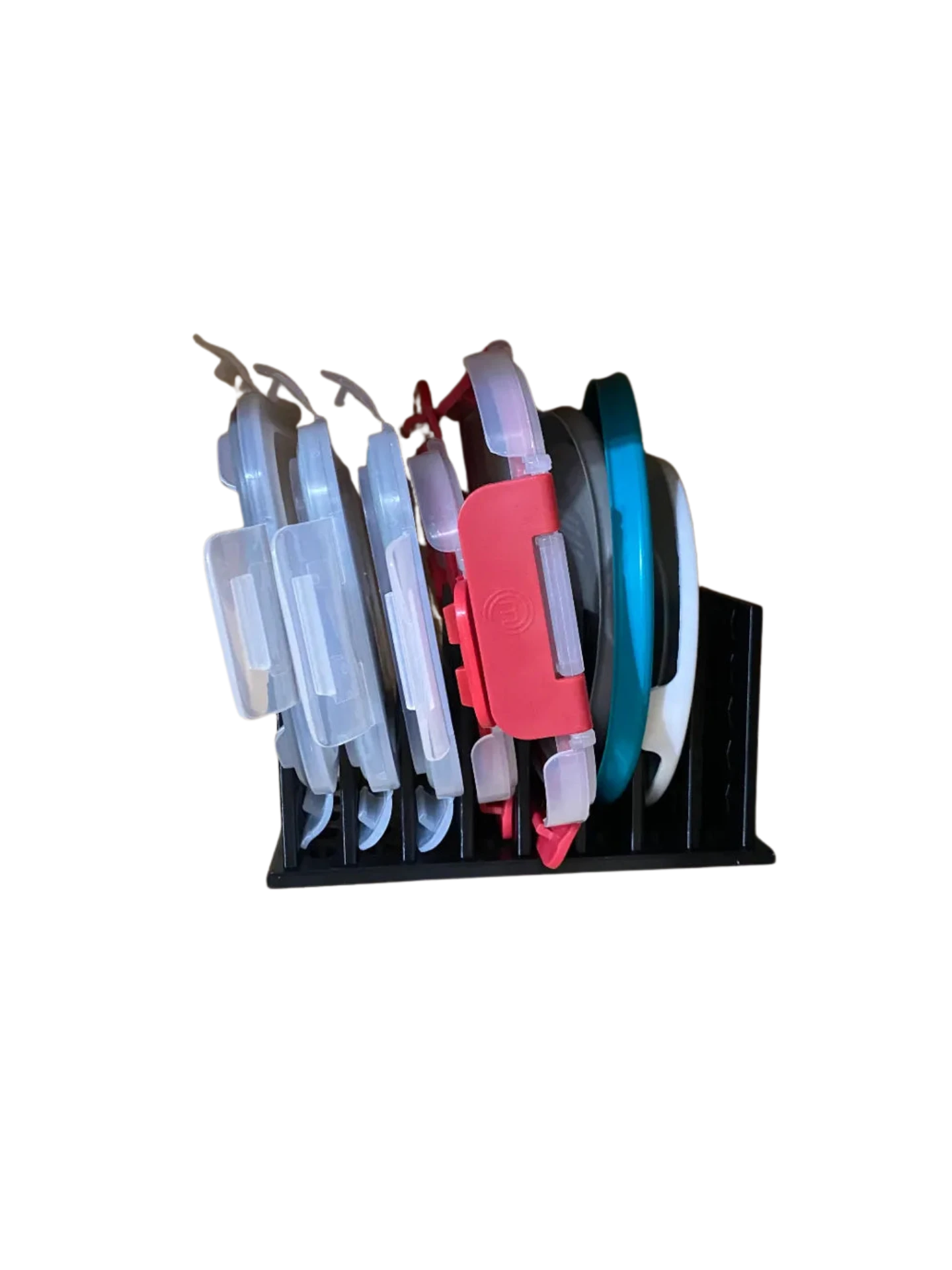 Container Cover Dual Purpose Rack - Organizer and Dryer