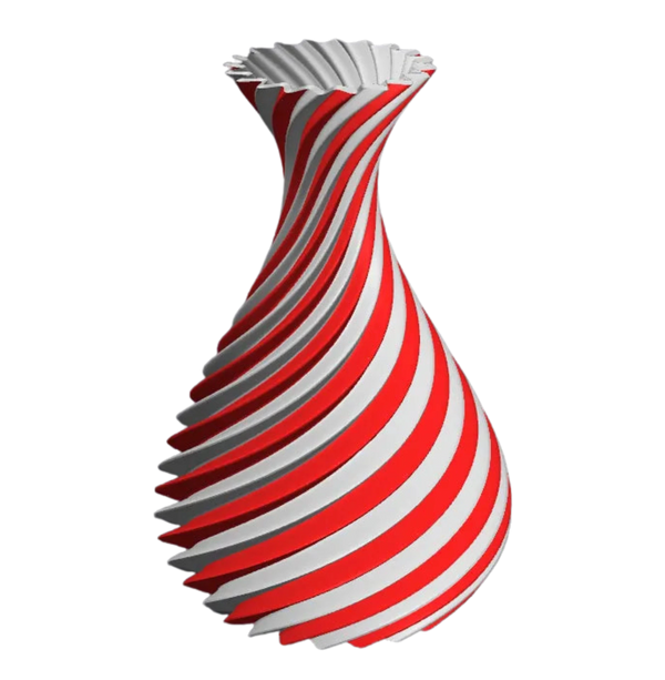 Vase two colored - XMAS Edition
