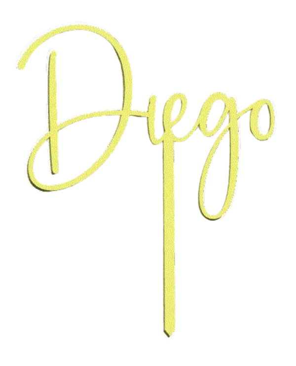 Cake Topper Diego