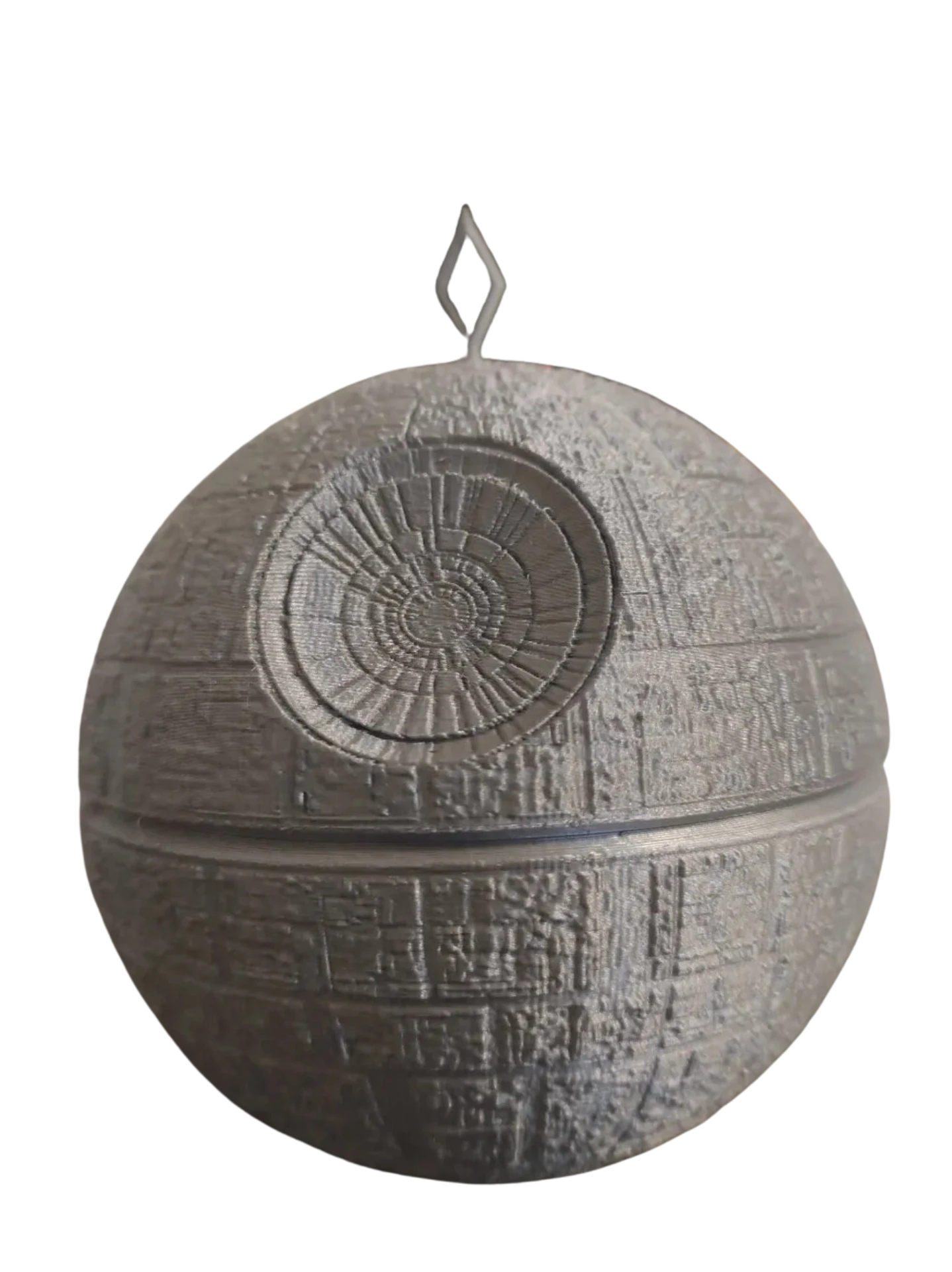 Christmas Ornament Baubles - Death Star (detailed & downscaled) Remixed