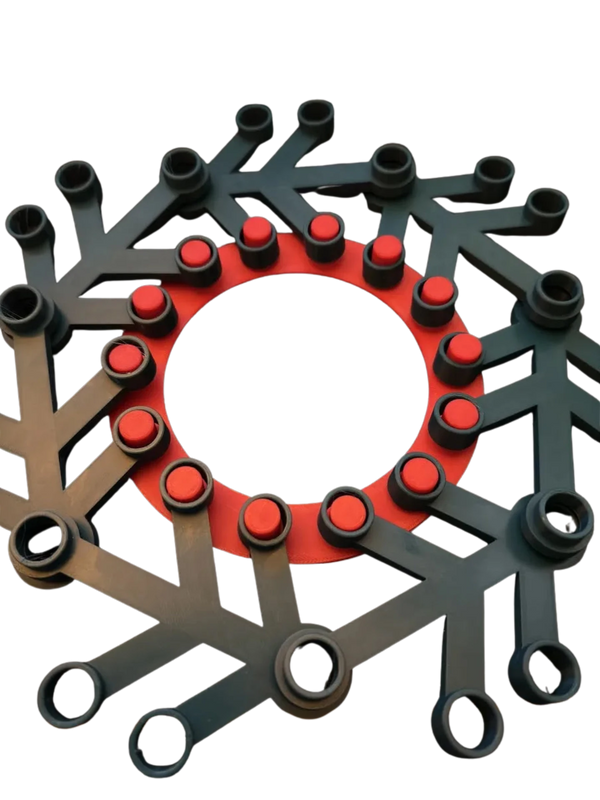 LEGO-Style Wreath Alignment Jig