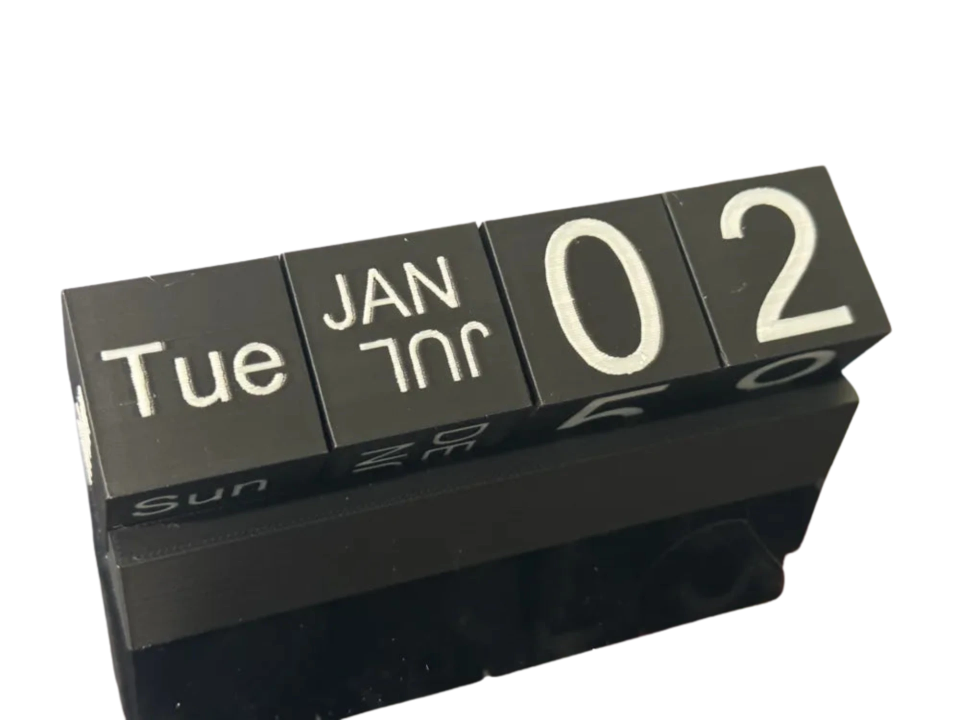 Timeless Calendar Cubes